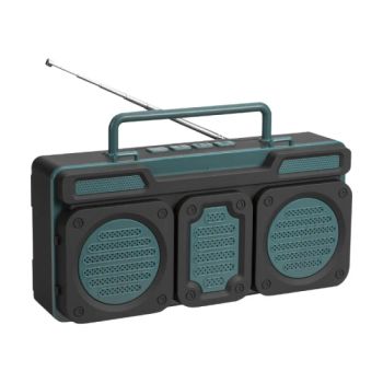 Vintage Radio-Cassette Recorder Style Bluetooth Card Audio FM Phone Holder Mini Speaker - Shenzhen BringYourHope Electronics Co., Ltd. - China