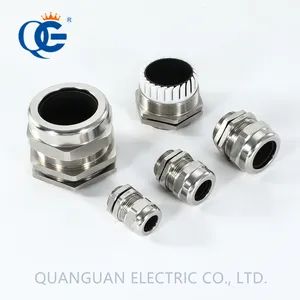 IP68 M30 Stainless Steel Cable Gland for 13-18mm Cable Range Origin China Model NO. M30 IP Rating IP68 Specification - Wenzhou Quanguan Electric Co., Ltd. - China