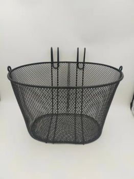 Popular Front Steel Mesh Bicycle Basket Trademark ODM Model NO. BB-002 HS Code 73262090 Certification CE Origin Xingtai - XINGTAI FEITIAN BICYCLE CO., LTD. - China