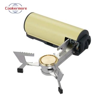 Portable Single Burner Stainless Steel for Camping & Picnics Kitchen Appliances Gas Stove - Guangdong Cookermore CO., Ltd - China