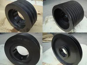 European Cast Iron Gg25 V Belt Pulley SPA Spb Spc Spz with Taper Bushing - Cimo Transmission Co., Ltd - China