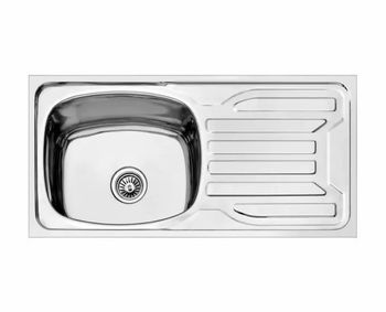 Wash Basin Cera Stainless Steel Kitchen Sinks, Silver, Pedestal - VTC Corporation - India