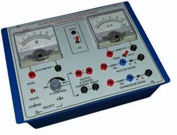 Analog P N Junction Diode Characteristic Apparatus Power 220 Display Type Analog Voltage Range 0-3vdc Insulated Sockets - Enerzio - India