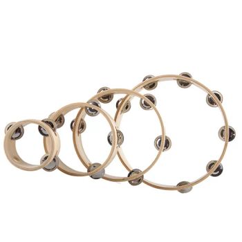 Children Traditional Chinese 8" Headless Tambourine Percussion Instruments Headless Tambourine - Hai Yang International Limited - China