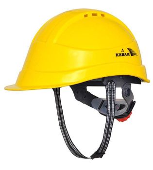 Industrial Safety Helmets, Ratchet Ventilation Yes Material Plastic Price Per Unit Usd 3 - Bose Bengal Enterprises - India
