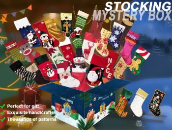Christmas Stocking Mystery Box: Unwrap 3 Surprises in Every Gift Box! - Shantou Chenghai Huijun Crafts & Gifts Co., Ltd. - China