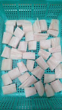 Frozen pangasius cube, portion (basa, cream dory, sutchi, ikan patin) - Joe Kitchen Joint Stock Company - Vietnam