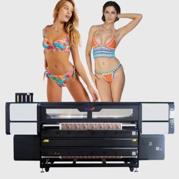 Leaf 15 Heads Heat Transfer Sublimation Printer for Sports Swimming Suits - Guangzhou Hao Digital Technology Co., Ltd. - China