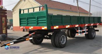 Heavy Duty Dump Trailer 9ton for Farm Used Attached with Tractor/Hydraulic Dump Trailer - Synbon Machinery Co.,Ltd - China