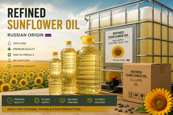 Premium Refined Deodorized Sunflower Oil – Russian Origin from Meridian Alliance Premium Refined Deodorized Sunflower Oil – Russian Origin - Meridian Alliance - Russian Federation