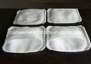 100% Cotton Square Cosmetic Pad for Skin Care Age Adult Sterile No Color White Origin China Folded Folded Trademark OEM Weight - Care Weller Limited - China