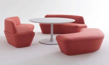 Modern Loose Furniture Fabric Leisure Office Sofa Condition New Color Optional Trademark PSEN Material Fabric Folded - Shanghai Pumei furniture Co., Ltd. - China