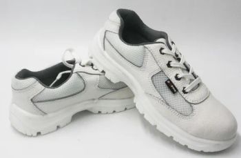 Genuine Leather Upper Anti Static EVA Sole Cleamroom ESD Safety Shoes - ESD CONDUCTIVE CO., LTD - China