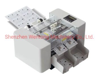 A4 Cards Cutter Business Cards Cutting Machine Trademark WTJX Origin Shenzhen HS Code 8462411900 Model NO. WT-007CCM Driven Type - Shenzhen Wentong Machinery Co., Ltd. - China