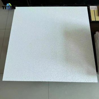 Indoor Acoustic Ceiling Panels Hospital Mineral Wool Sound-Absorbing Acoustic Panels Hanging Ceiling - Guangzhou Titan Commercial Co., Ltd. - China