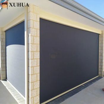 Xuhua Outdoor Automatic Zip Track Zip Screen Window Shade Screen Roller Blinds - Guangzhou Xuhua Sunshade Technology Co.,Ltd. - China