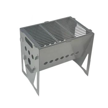 Outdoor Camping BBQ Stainless Steel Portable Barbeque Both Gas BBQ Grill and Charcoal BBQ Grills - Shenzhen Voda Tech Co., Ltd. - China