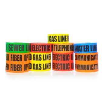 Custom PE Plastic Warning Tape Barricade Caution Non-Adhesive Caution Tape - XIAMEN XINLISHENG I/E CO.,LTD - China