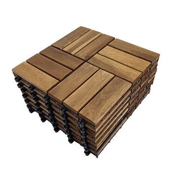 Vietnam Factory for Out door wood flooring dacking tiles High quality interlocking wood deck tiles - VIET WOOD FURNITURE MANUFACTURING COMPANY LIMITED - Vietnam