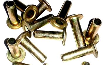 Hollow Rivets Size 6 X 20 Mm Customized Sizes Available Yes Solid Rivet Wire Range 2 To 10 Mm Quantity Per Pack 500 Pcs/poly - Baba Jee Springs - India