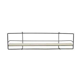 Iron Wall Hanging Storage Wall Shelf Gold Black Living Room Bathroom Shelves - CAO COUNTY DAWANG ARTS AND CRAFTS CO., LTD. - China
