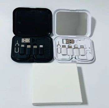 60W 6-in-1 OTG USB C Adapter Cable Kit Multi-Charging Type C/Micro/USB a Phone Holder Feature Packed Electronic Organizer - Anhui Xianwei E-Commerce Co., Ltd - China