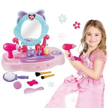 Girls Vanity Dresser Beauty Fashion Make Set Toy Dressing Table with Mirror - Shantou Chenghai Surprise Toy Company - China