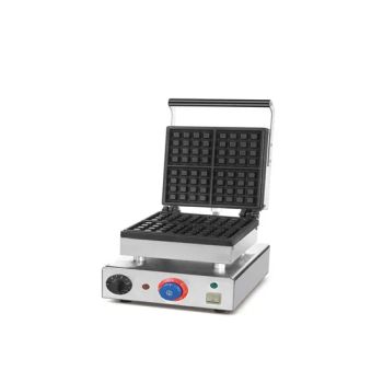 Wholesale Waffle Baking Machine Snack Baking Equipment 4 Grid Waffle Maker - Guangzhou Sawish Kitchen Equipment Co., Ltd. - China