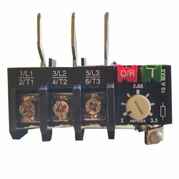 10A L&T MN2 Thermal Overload Relay Rated Voltage 440V No. of Poles Double Pole Parts Relay Socket Channels 2 Current Rating 10A - Electro Trade - India