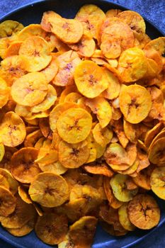 Quality Fried Hard Salted Banana Chips Snack in Vacuum Pack for Tea Time Travel and Parties -  DAEWKAEW PANTAMANG Co., Ltd - Thailand