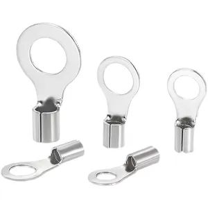 Rnb Ot Brass Copper Sliver Plating Brazed Naked Ring Type Crimp Cold Pressed Wire Terminal - Shenzhen Conghui Precision Hardware Co., Ltd. - China