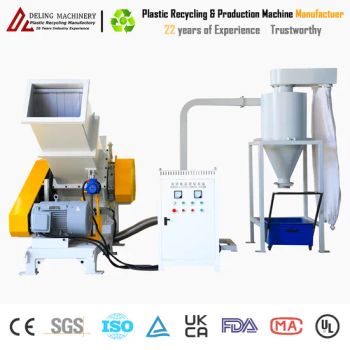Deling Low Noise Single Shaft Plastic Shredder Crusher Machine for Crushing Recycling PVC Pipes PP PE Corrugated Tubes Pallets Drums and Other Plastic Waste Pet - Zhangjiagang Deling Machinery Co, Ltd - China