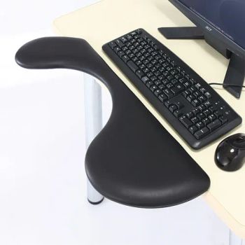 Computer Laptop Forearm Support Armreset for Keyboard Mouse Origin China Colour Black Kind PC Desk Condition New Material Wood - UNO ERGONOMIC TECHNOLOGY CO., LTD. - China