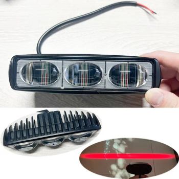 Forklift LED Zone Light Safety Pedestrian Warning Lamp Red 12-80V Blue Spot Point Arc Light for Forklift Warehouse Depot - Ningbo Beilun Bonsen Auto Electron Co., Ltd. - China