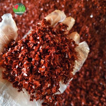 Sweet Paprika/crushed Chili Specification Broken Dry Red Pepper Flakes Chili Pieces 7-8 Mesh AD Raw Dried Sweet Red Paprika Flakes Dark Red Herb Granule Non-Contaminated No Additives - QINGDAO FUMANXIN FOODS CO.,LTD - China