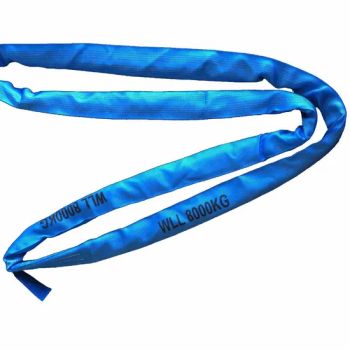 High Strength Polyester Endless Round Soft Lifting Sling CE Approved - Nanjing D.L.T Sling Co., Ltd. - China