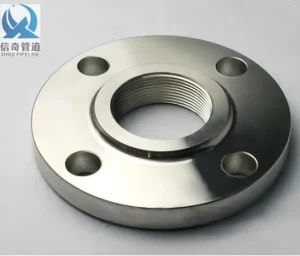 2" DN50 Class150 Stainless Steel Threaded Flanges Fittings Supplier China ANSI B16.5 - Hebei Xinqi Pipeline Equipment Co., Ltd. - China