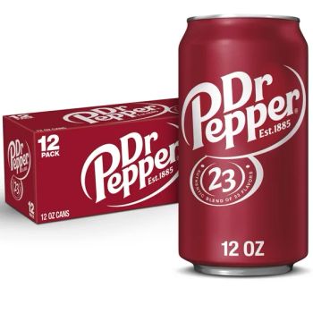DR PEPPER CN, 12OZ/12PKX2