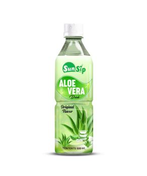 SunSip Aloe Vera Drink Original Flavor Pet Bottle 500ml - SUNSIP BEVERAGES VIET NAM COMPANY LIMITED - Vietnam
