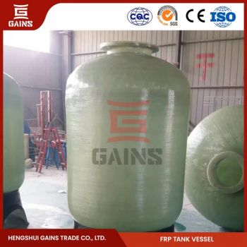 Gains Chemical Solution Storage Tank Manufacturers Belowground Fibreglass (FRP) Tanks China Air Reservoir Tank Chemical Storage Equipment - HENGSHUI GAINS TRADE CO., LTD. - China