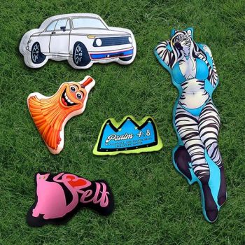 Hot Selling Custom Logo Toys Plush Custom Stuffed Animals Cute Pet Design Plushei Throw Pillows - Gongyi Miracle Trading Co., Ltd. - China