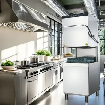 Dish Washer Stand Restaurant Conveyor Type Dish Washer - Guangzhou Sunrry Kitchen Equipment Co., Ltd. - China