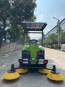 Battery Floor Cleaning Equipment Electric Road Sweeper Brushes Street Sweeper - Shandong Match Machinery Co., Ltd. - China