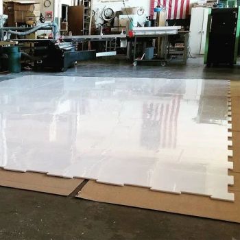Zspe Portable Roller Skating Rink Synthetic Ice Skating Rinks Skating Rink Floor - Qingdao Zhongsi Rubber & Plastic Products Co., Ltd. - China
