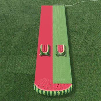Watermelon Summer Toy for Kids Sprinkler Pad Inflatable Lawn Water Slides Slip - Lixin Outdoor Product Co., Ltd. - China