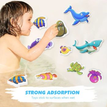 Hot Sales Bathroom Kids Product Toys Baby Floating Safety EVA Foam Fishing Pool Float Educational Bath Toy Animal Set for Kids - Jinjiang Chendai Yilai Craft Company - China