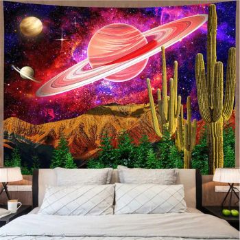 Bestseller Online Wall Tapestry Custom Made Woven Moon Sun Psychedelic Tapestry - Shaoxing City Xinlan Textile CO., LTD. - China