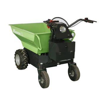 High Cost Effective Electric Wheelbarrow with Tool Box Trademark JEF Max Load 500kg Wheel Amount 4 Warranty 1 Year Style - Qingdao Jinerfeng Garden Machinery Co., Ltd. - China