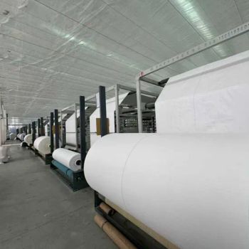 White PP Woven Fabric Roll 100 Polypropylene Fabric - Xuzhou Multi Solution Packaging Co., Ltd. - China