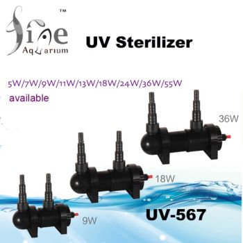 Aquarium UV Light UV Sterilizers 55W for Aquatic Animals Origin China Condition New UV Lamp Pl-55W HS Code 94054090 Specification - Zhongshan Jingyi Trading Limited - China